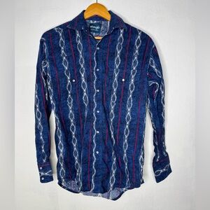 Men’s wrangler pearl snap small